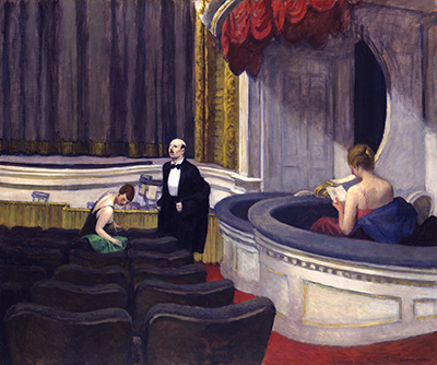 Two on the Aisle Edward Hopper